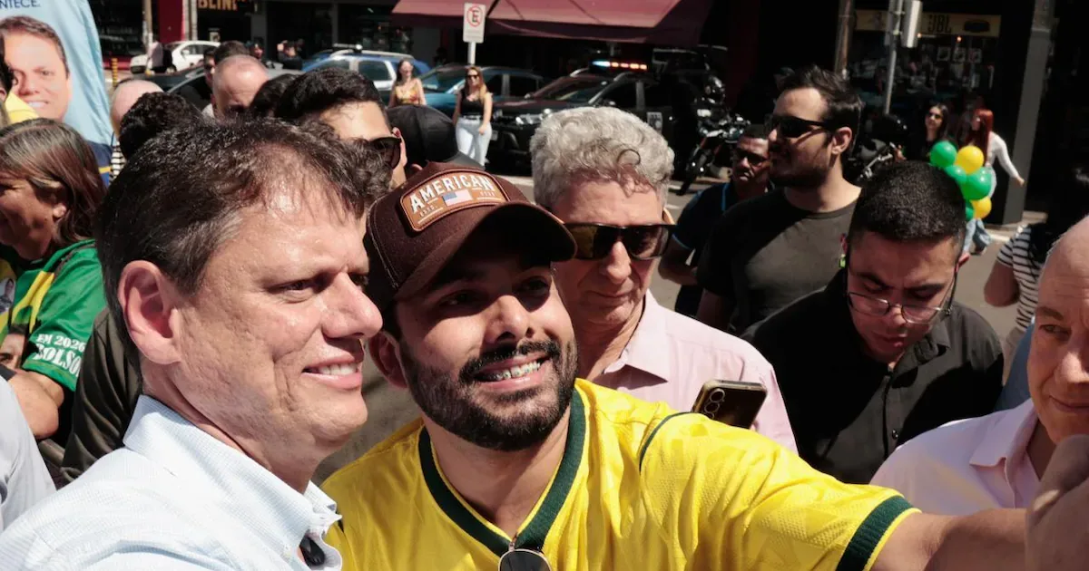 Campanha de Tarcísio arrecada R$ 3,9 milhões com doações de pessoas físicas