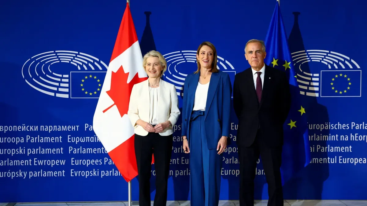 UE propõe ao Canadá status inédito de membro associado do bloco