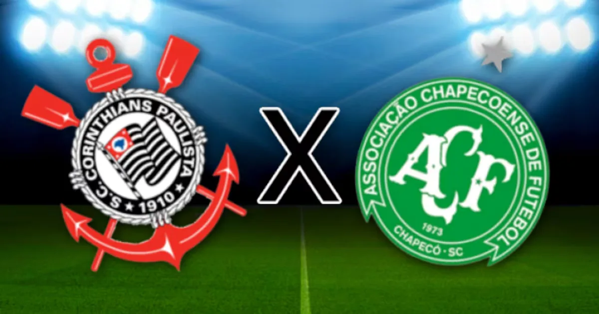 Corinthians recebe a Chapecoense pelo Brasileirão sob pressão antes da Libertadores
