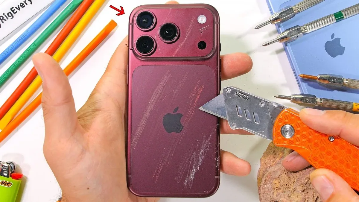 iPhone 18 Pro mantém resistência do antecessor em teste de durabilidade