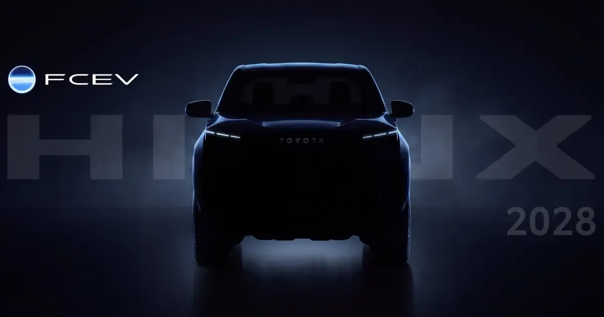 Hilux FCEV chega à Europa em 2028 com rede limitada de hidrogênio