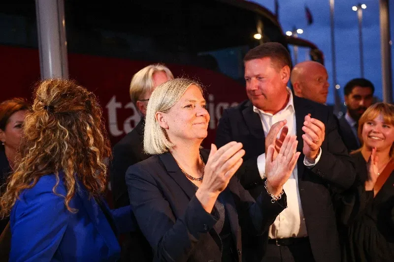 Centro-esquerda lidera boca de urna nas eleições parlamentares da Suécia