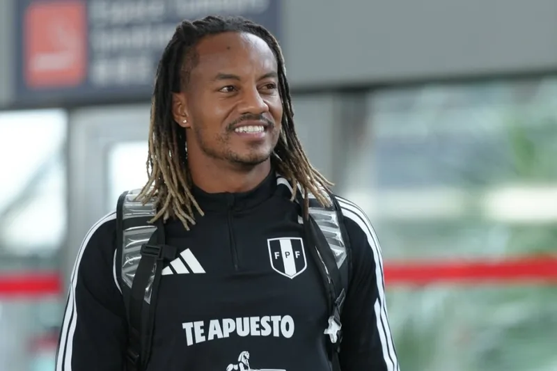 André Carrillo é chamado pelo Peru para quatro amistosos internacionais