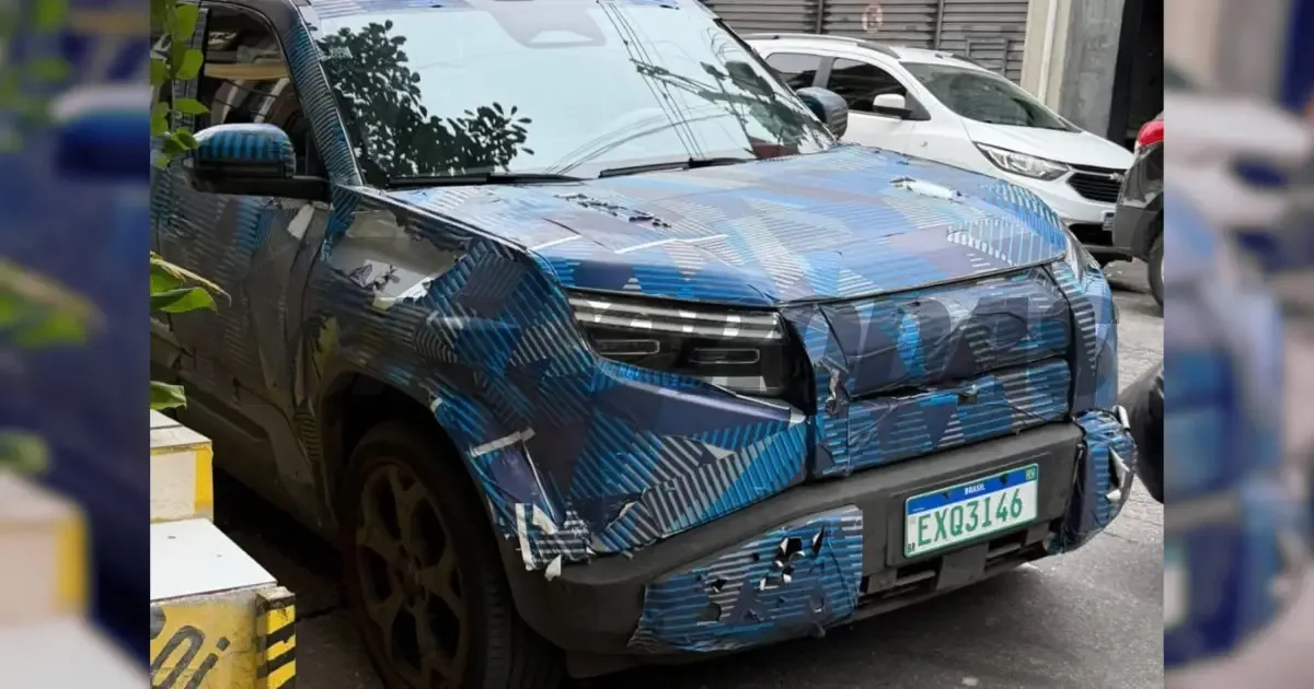 Denza B3 elétrico é testado em São Paulo antes da estreia no Brasil