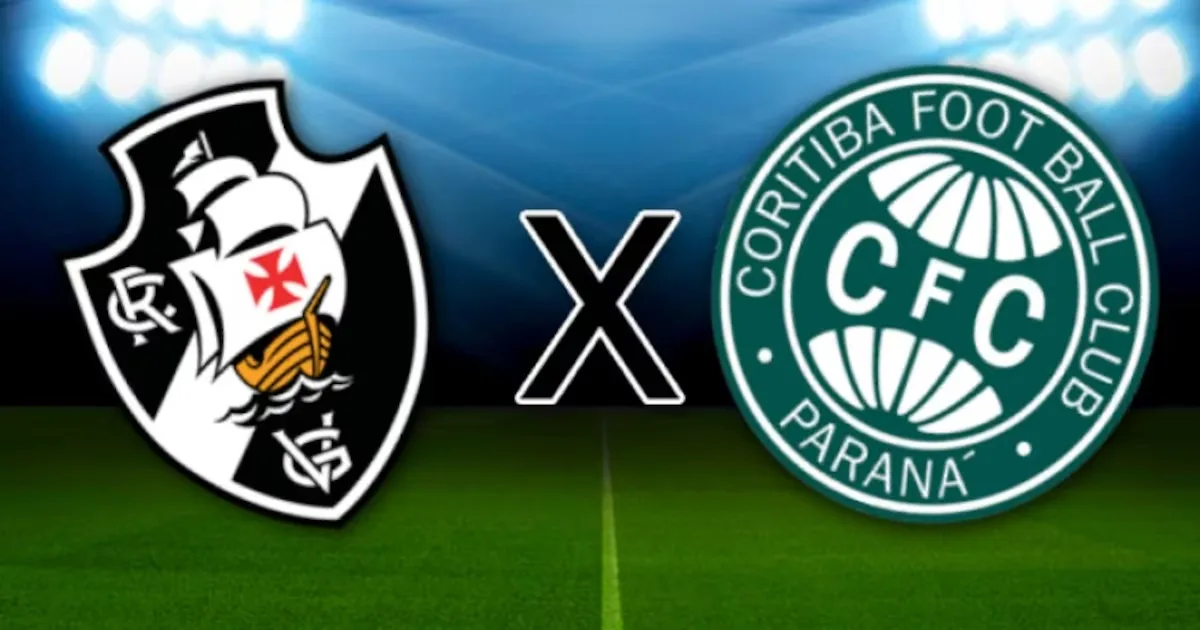 Vasco recebe o Coritiba pelo Brasileirão neste sábado em São Januário