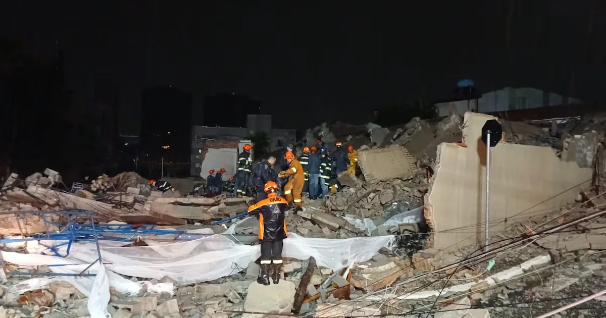 Desabamento mata mulher durante madrugada de chuva em São Paulo