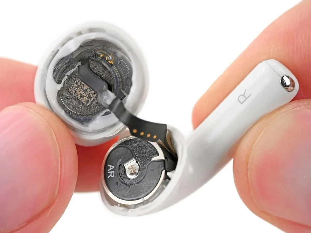 AirPods 5 recebem nota 2 de 10 em reparabilidade pela iFixit