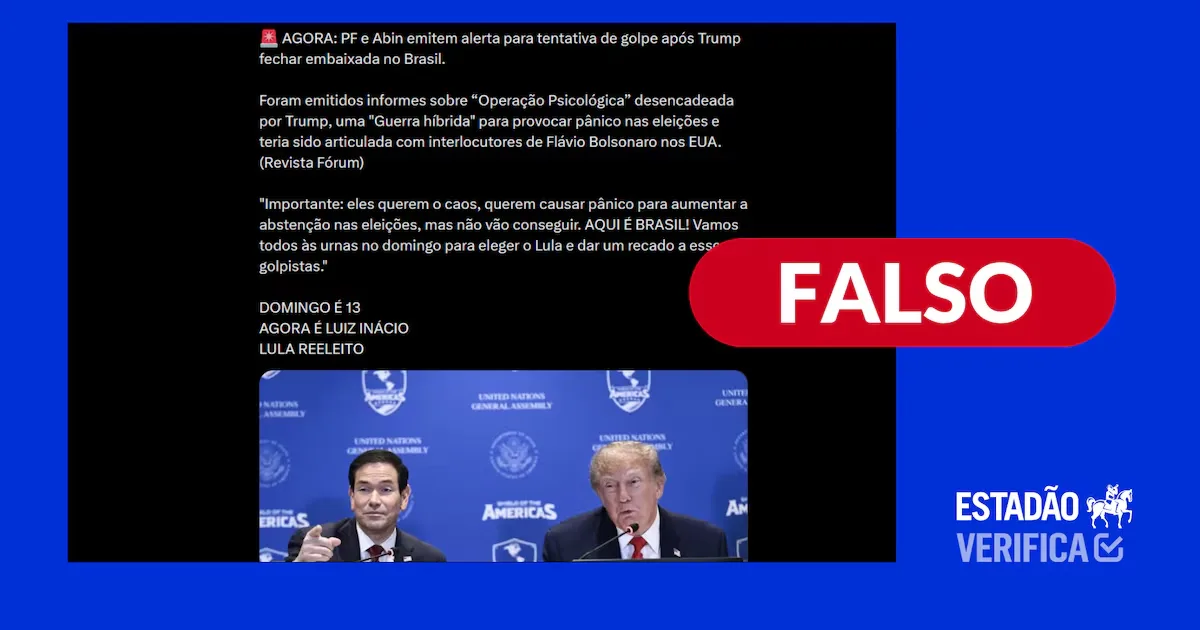 Suspensão de serviços dos EUA não gerou alerta brasileiro sobre golpe, dizem PF e Abin