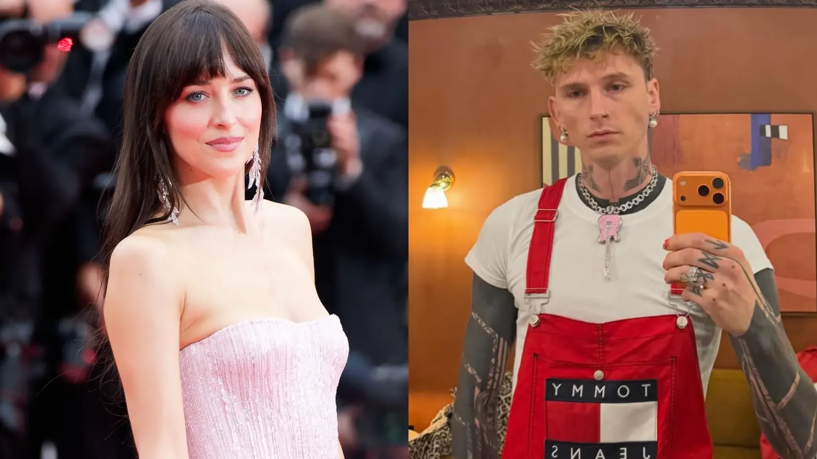 Dakota Johnson comenta rumores sobre relacionamento com Machine Gun Kelly