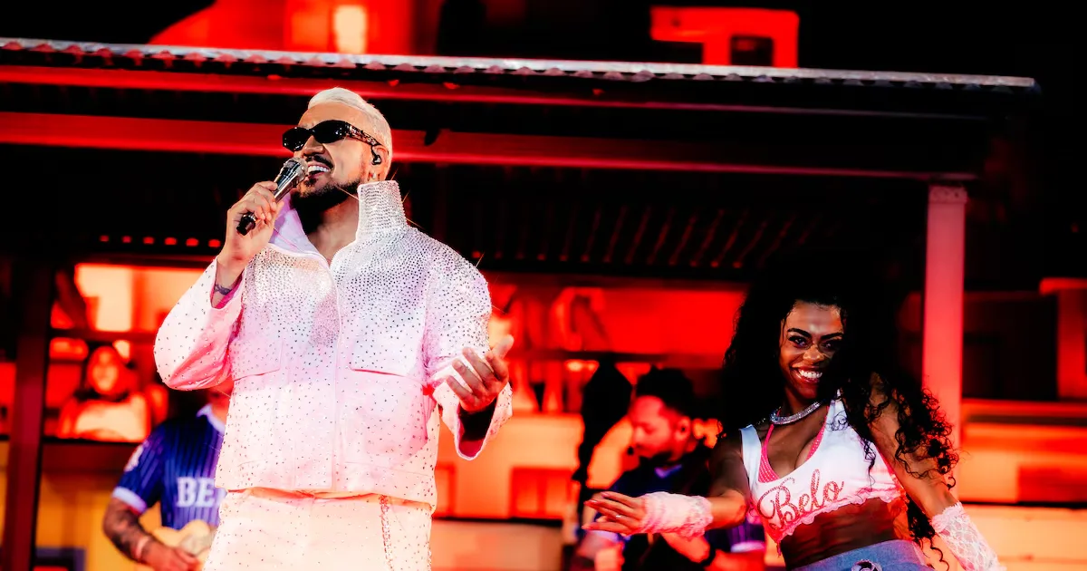 Belo reúne fãs no Palco Favela do Rock in Rio 2026