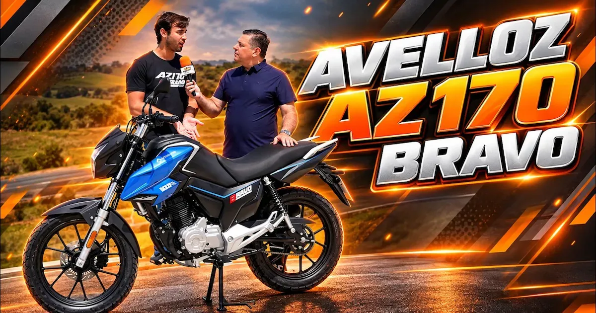 Avelloz apresenta AZ170 Bravo e anuncia quatro modelos para 2027