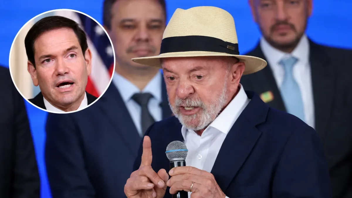 Rubio tentou se aproximar da comitiva de Lula durante tumulto na ONU