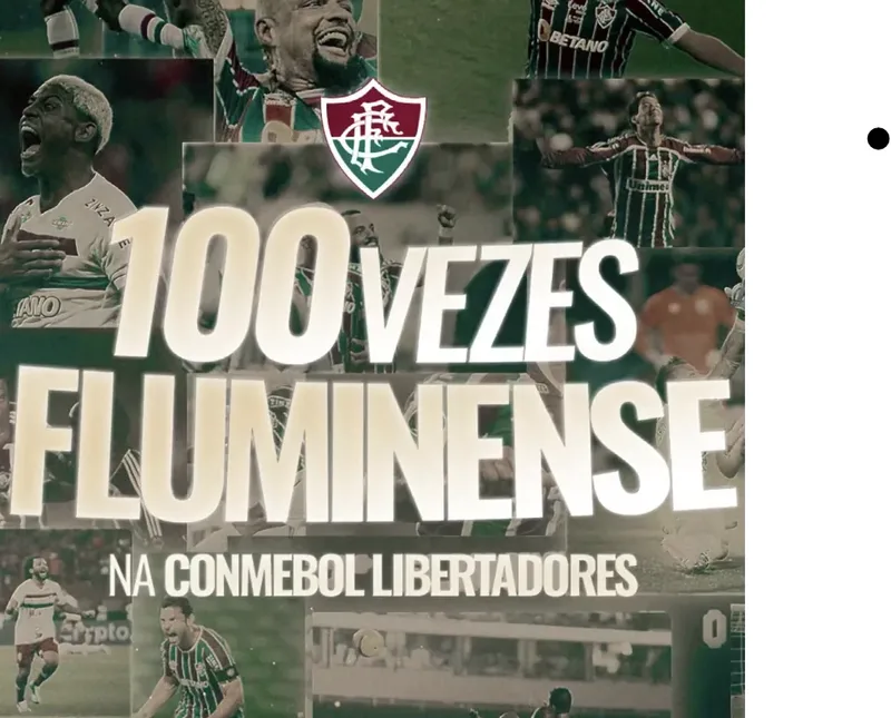 Fluminense alcança 100 jogos na Libertadores contra o Platense