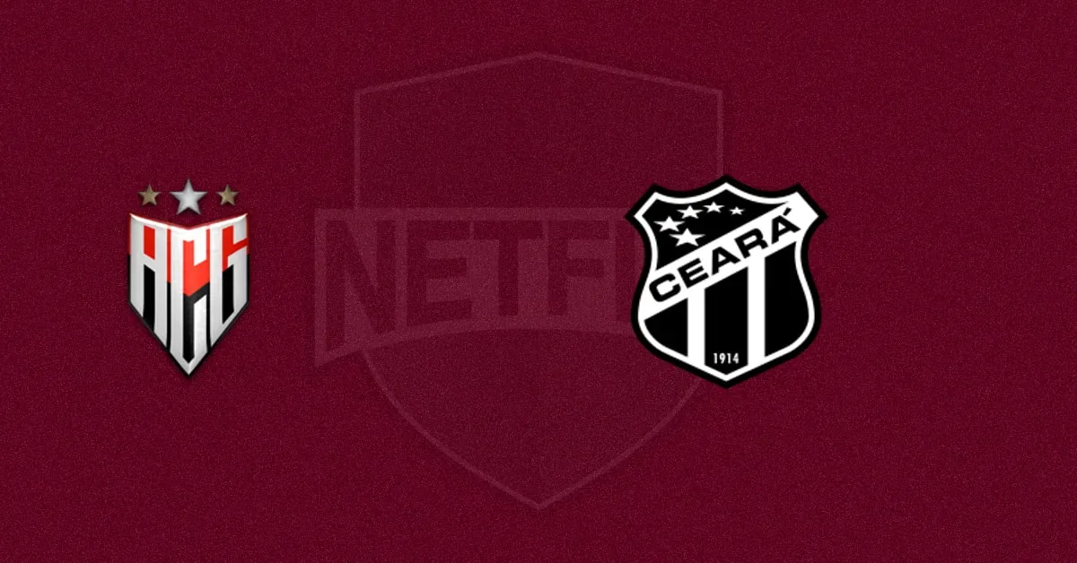 Atlético-GO tenta ampliar sequência defensiva diante do Ceará na Série B