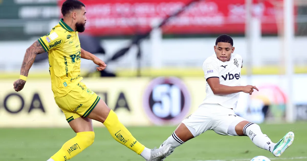 Mirassol vence Botafogo por 2 a 0 e mantém distância da zona de rebaixamento
