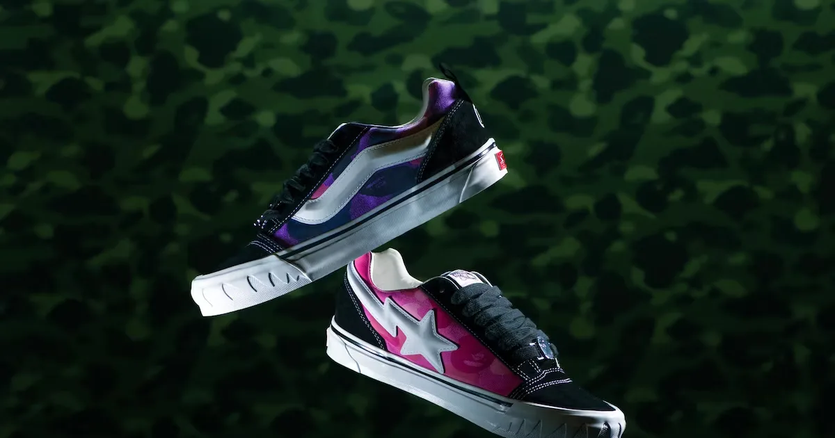 Edição da Vans com a Bape chega a São Paulo por R$ 999,99