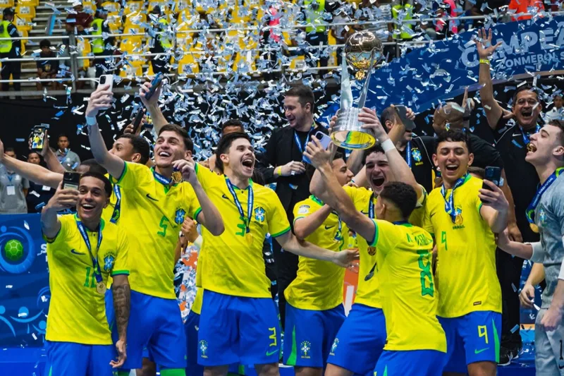Corinthianos conquistam título sul-americano Sub-20 de futsal pelo Brasil