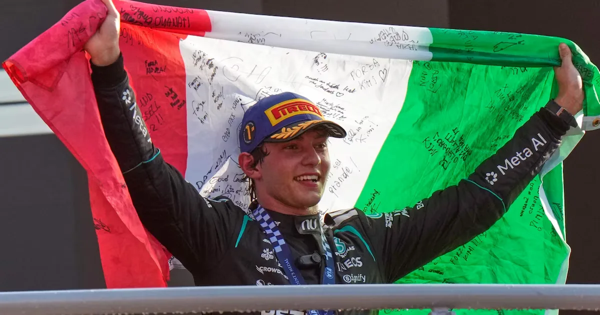 Antonelli vence em Monza após recuperação histórica no grid da F1