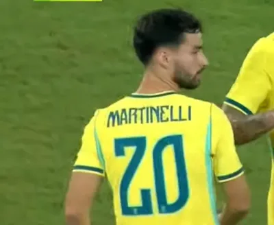 Martinelli celebra nova oportunidade pela Seleção após vitória sobre a Índia