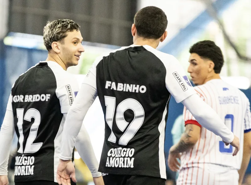 Corinthians enfrenta o Pato por vaga nas quartas da Liga Nacional de Futsal
