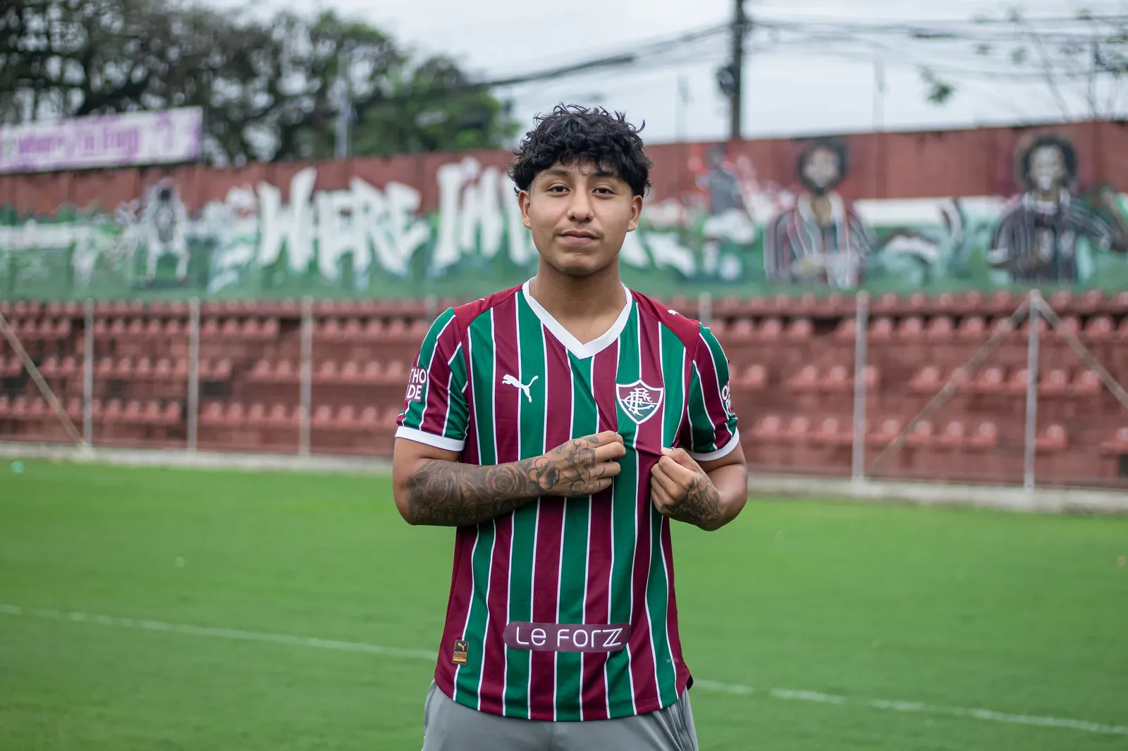 Fluminense anuncia Stiven Jimenez por empréstimo para o Sub-20