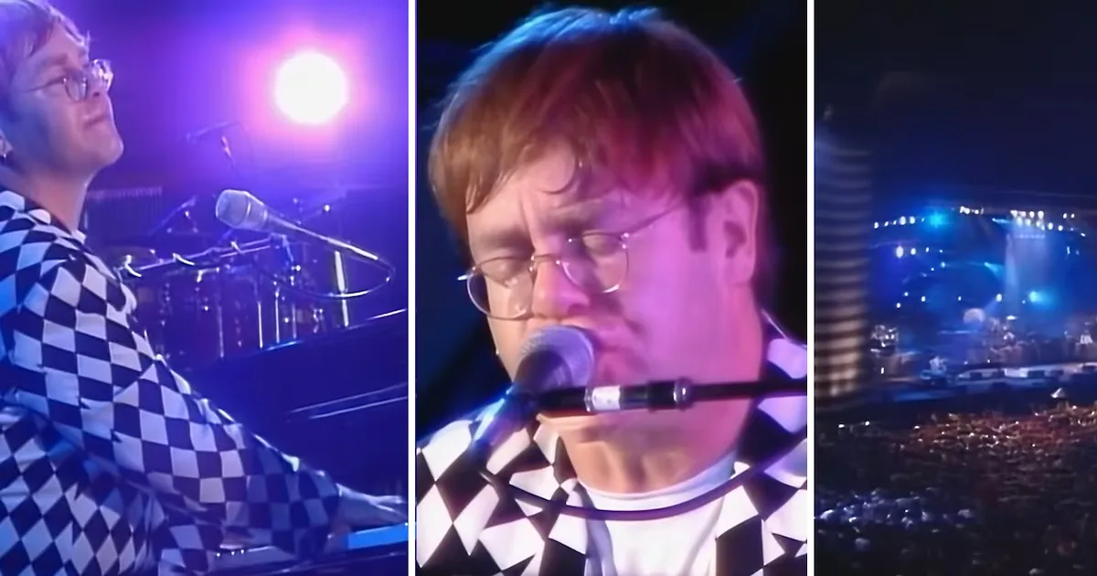 Elton John resgata gravação de Sacrifice em apresentação no Rio de 1995