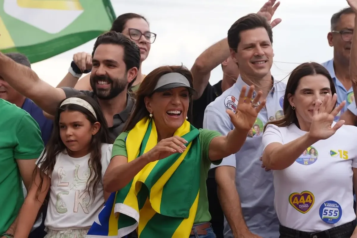 Carreata em Rio Verde reúne apoio de candidatos a Gracinha Caiado