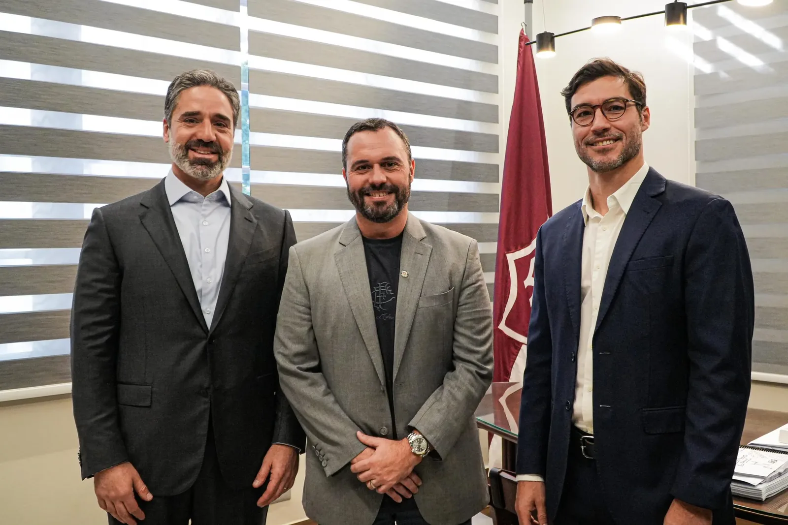 Encontro no Maracanã antecede nova proposta da Lazuli pelo futebol do Fluminense