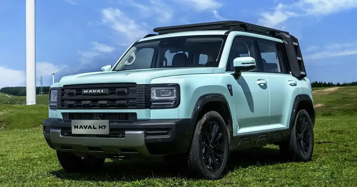 Haval H7 se posiciona entre Haval H9 e Tank 300 na linha da GWM