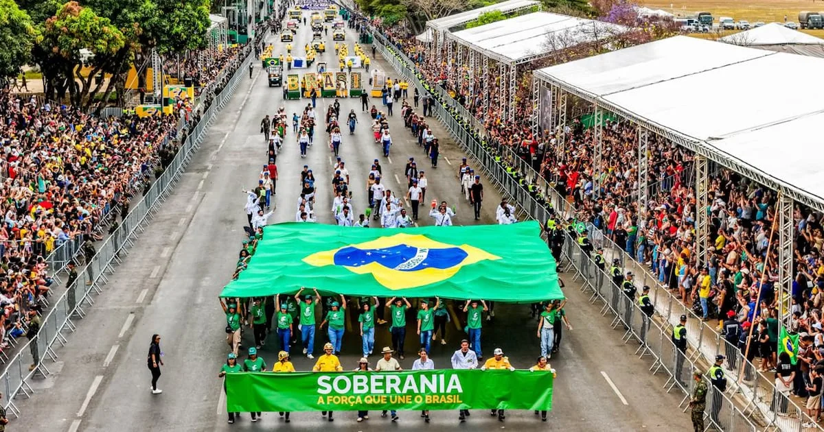 Secom estima 70 mil pessoas no desfile de 7 de Setembro em Brasília