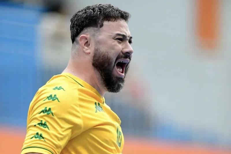 Renato Gregório conquista tetra mundial e é eleito melhor do Futsal Down
