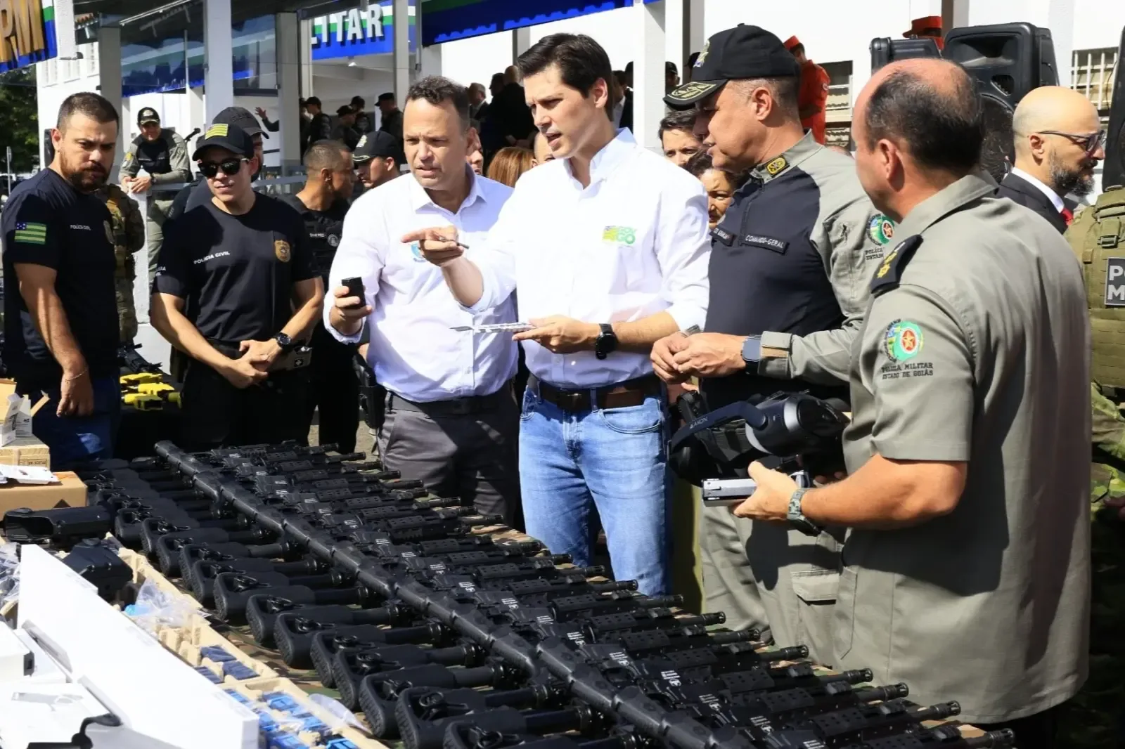 Goiás registra queda nos roubos e furtos, e Daniel promete manter política de segurança