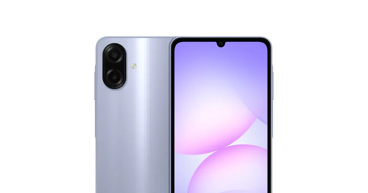 Galaxy A07s chega com tela de 90 Hz e seis anos de atualizações