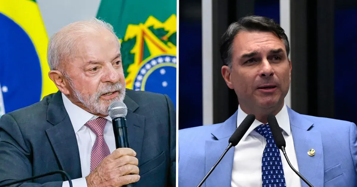 Lula e Flávio Bolsonaro adotam estratégias opostas para o 7 de Setembro