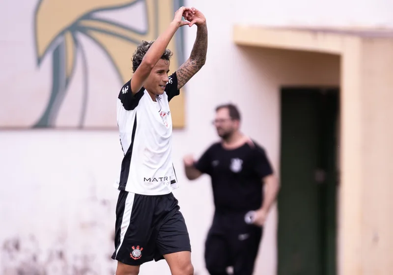 Gui Amorim encerra jejum e marca pelo Corinthians no Paulista Sub-20