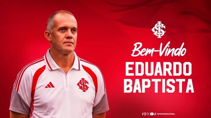 Internacional troca técnico antes de duelo com o Corinthians no Brasileirão