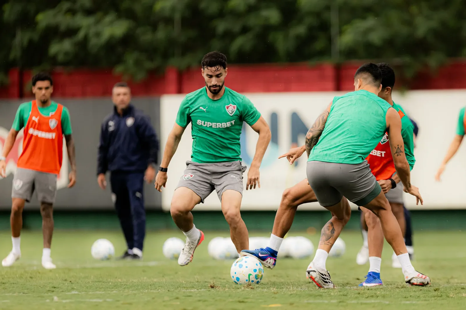 Fluminense prepara equipe para duelo com o Atlético-MG pelo Brasileiro