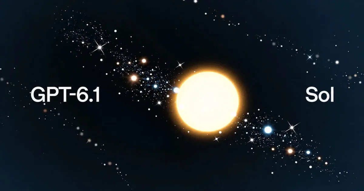 OpenAI anuncia GPT-6.1 Sol, dots e ferramentas para trabalho colaborativo
