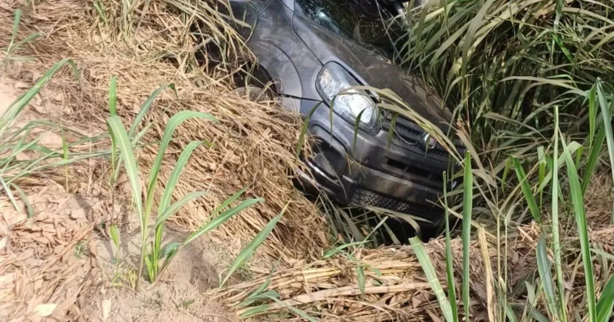 Carro cai em ribanceira e é encontrado com 232 kg de maconha em Barra Mansa