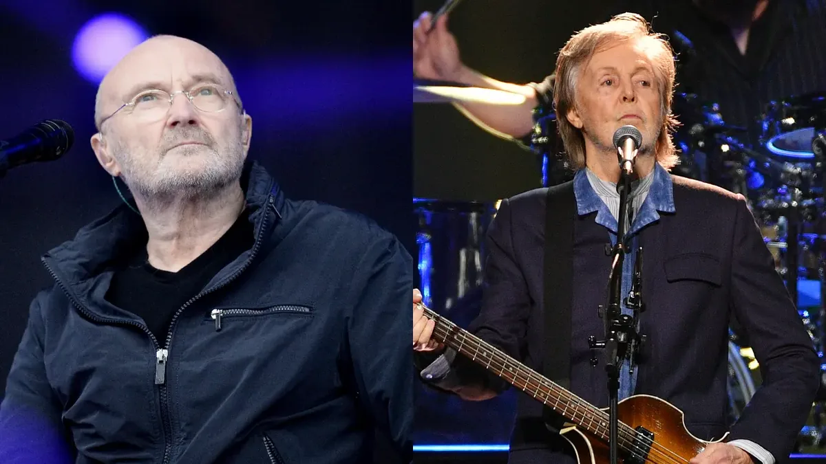 Phil Collins relata mal-entendido com Paul McCartney e reconciliação após anos