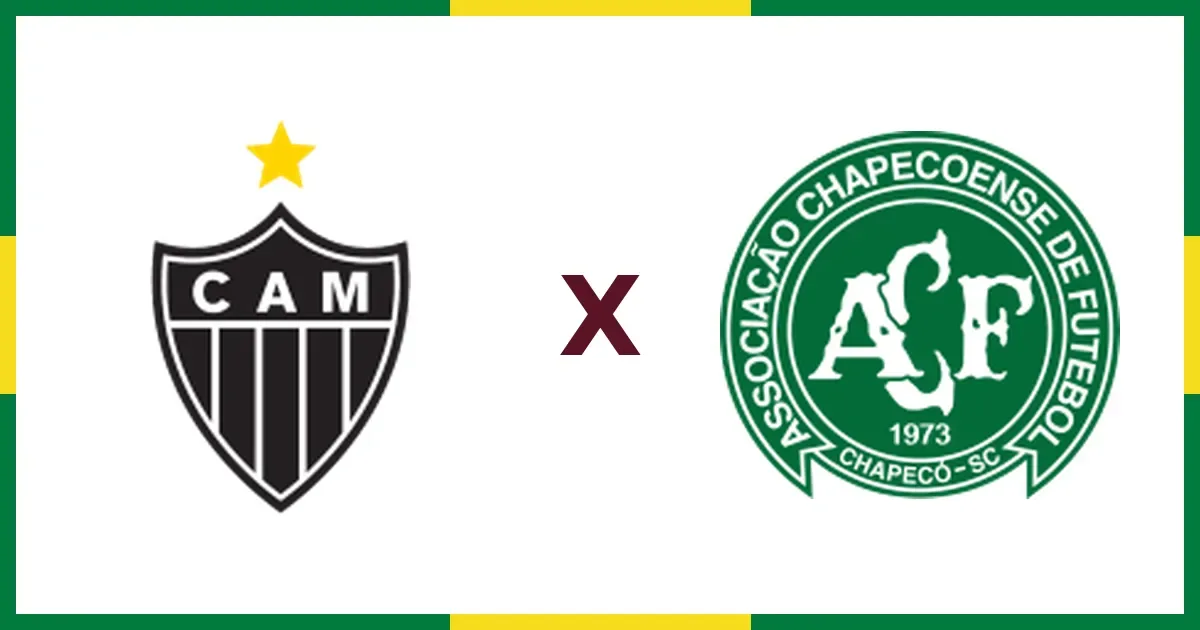Atlético-MG recebe a Chapecoense com transmissão pelo Premiere neste sábado